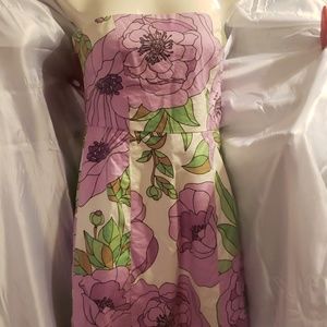 Loft strapless summer dress